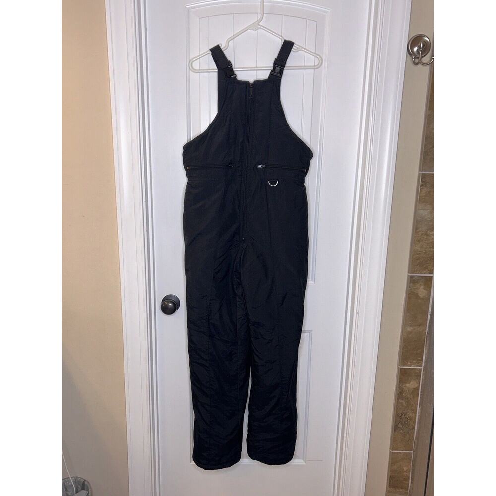 Windbreaker Overalls Snowsuit,‎ Mens Size M Black